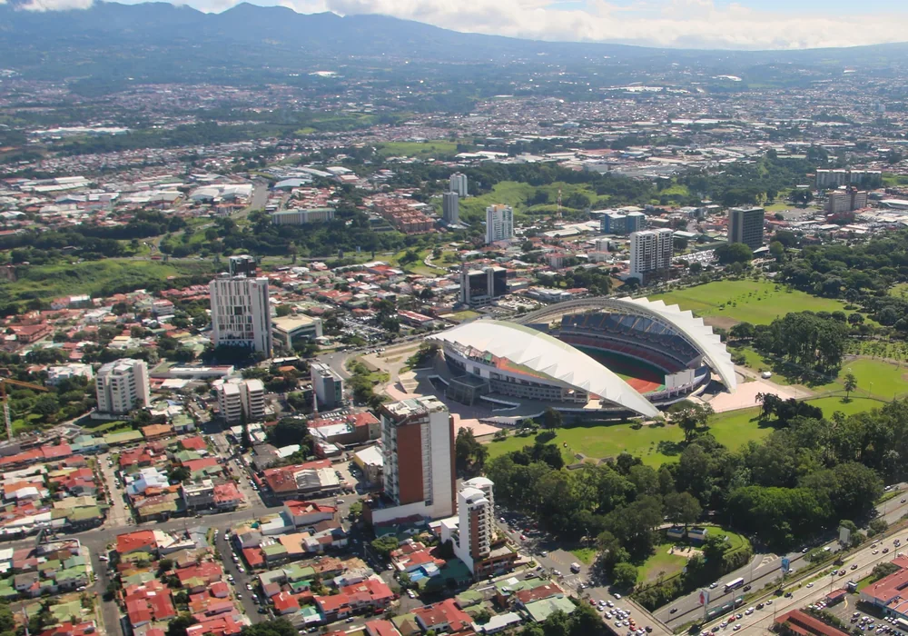 San José from above. Photo: Joshua ten Brink / WildPhotography.com