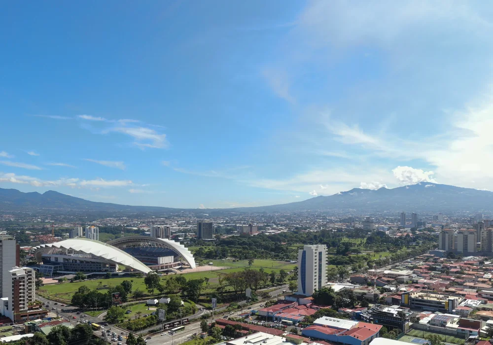San José and the Central Valley mountains. Photo: Joshua ten Brink / WildPhotography.com
